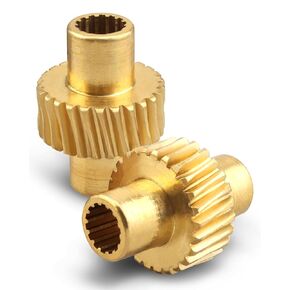 AA-GER-018 Seat Control Wheel Gear Fit for Toyota Land Cruiser LC80 4500 Power Electric Seat Control Adjust Wheel Gear Brass Material Replacement 2Pcs