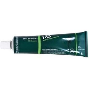 Dow Corning RTV Silicone Sealant - Aluminum - 3.0 oz (90ml)