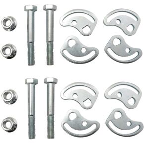 TRQ Control Arm Alignment Camber Kit Compatible with 1999-2018 Cadillac Chevrolet GMC Hummer