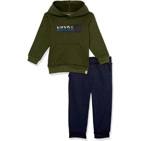 Lucky Brand baby-boys 2 Piece Fleece Hooded Jog Set2 Piece Fleece Hooded Jog Set