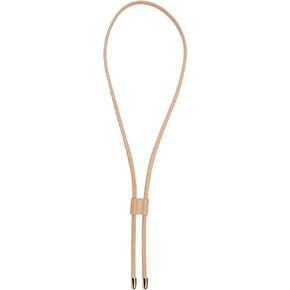 WADORN PU Leather Drawstring Pull String Purse Strap, 39.2 Inch Detachable Leather Bucket Bag Strap Leather Slide String Keeper Drawstring Bunches Pocket Accessories for Shoulder Bags, Brown