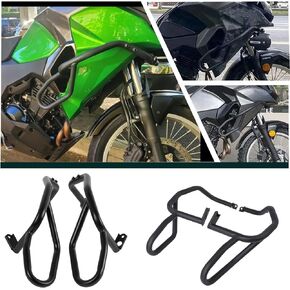 Compatible with Ver-sys-X 300 Crash Bar Engine Guard Bumper Frame Guard for Ka-wa-sa-ki Ver-sys X 300 X300 X-300 2017 2018 2019 2020 2021 2022 2023 2024 Motorcycle Falling Protector Accessories