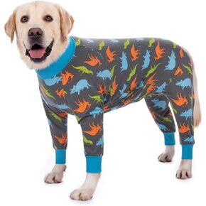 Dog Surgery Recovery Suit Dog Onesies for Large Dogs Spayed Dog Recovery Suit Dog Cone Alternative After Surgery Abdominal Wounds Protector Dog Bodysuit for Medium Large Dogs Pajamas