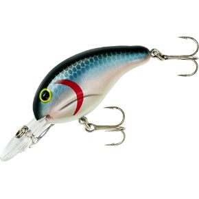 BANDIT LURES Crankbait Series 100 200 & 300 Bass Fishing Lures, Threadfin Shad, Series 200 (Dives to 8') (BDT2A20)