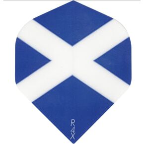 US Darts Ruthless R4X Scotland, Scottish, ST Andrews Standard Dart Flights - 3 Sets (9 Flights) - Ex-Tough, 100 Micron