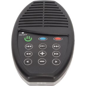 Bible Player with Solar Charging, Adjustable E Audio Bible Player Built in 4G Capacity 350mAh Battery LED Light, and HiFi Sound Long Standby for 8 Folders (Spanish)
