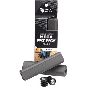 Wolf Tooth Silicone Mountain Bike Grips: Mega Fat Paw Cam