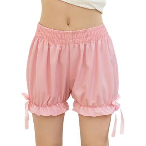 سراويل قصيرة للفتيات من KISSOURBABY لوليتا بلومرز، سراويل على شكل قرع خادمة مكشكشة in Kuwait