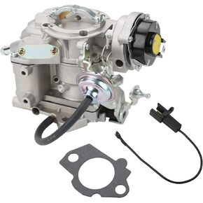 1 Barrel Carburetor Carb For Ford 1967-1985 Econoline E Series/Broncos/Fairmont/Granada/ F100/ F150/ F250/ F350, 4.9L 300 Cu/4.1L 250 Cu/3.3L 200 Cu Engine Automatic Choke
