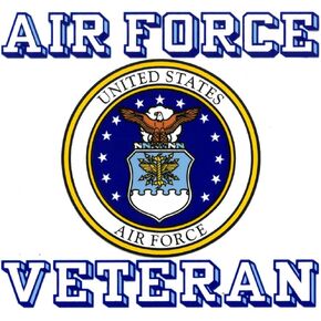 United States Air Force Veteran Car Decal US Military Gifts USAF Products