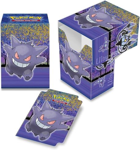Ultra Pro Gallery Series Haunted Hollow Full View Deck Box for Pokémon in Saudi Arabia