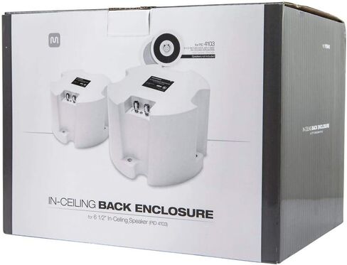 حاوية خلفية Monoprice ABS (زوج) لـ PID 4103، 6 1/234؛ مكبر صوت سقف أبيض in Saudi Arabia