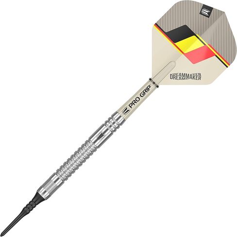 TARGET Darts Dimitri Van den Bergh Dream Maker G2 19G 90% Tungsten Soft Tip Darts Set | Pixel Tips, Professional Dart Sets in Saudi Arabia
