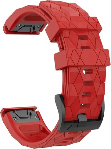 سوار ساعة OVERSTEP لـ Garmin Fenix ​​7/Fenix ​​6/Fenix ​​5، 22 مم، أحزمة بديلة من السيليكون سريعة التركيب لـ Forerunner 945/935، Approach S60/S62، D2 Delta، أبيض in Saudi Arabia