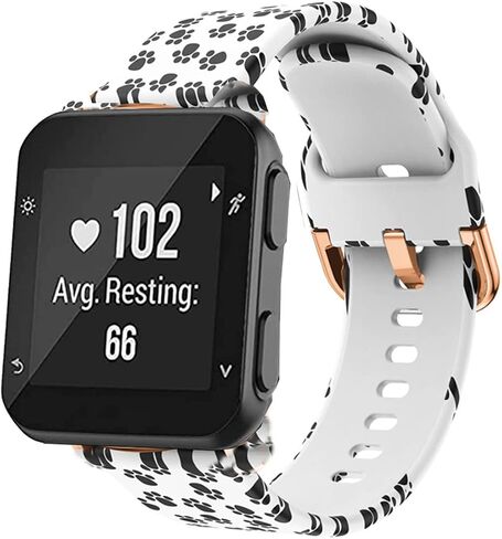 سوار ساعة متوافق مع ساعة Garmin Forerunner 35، حزام عصري بديل من السيليكون للرجال والنساء in Saudi Arabia