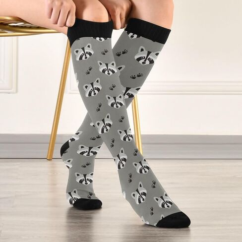 Compression Socks for Women Men Breathable Soft Compression Socks Hight Long Socks for Running Cycling Athletic Nurse in Saudi Arabia