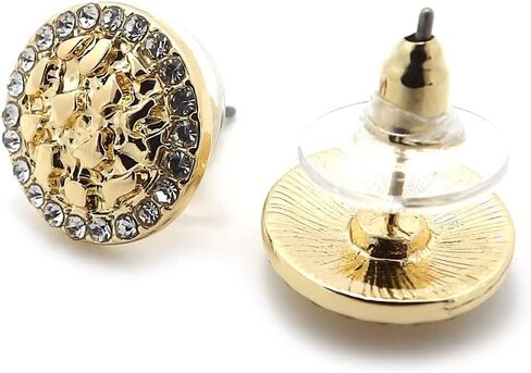 Unisex Round, Africa Nugget Earring Cookie Earring Surgical Steel Post Stud Earring in Kuwait