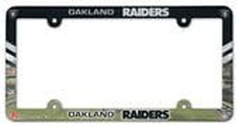 إطار لوحة LIC من NFL Oakland Raiders بالألوان الكاملة in Kuwait