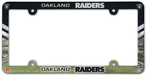 إطار لوحة LIC من NFL Oakland Raiders بالألوان الكاملة in Kuwait