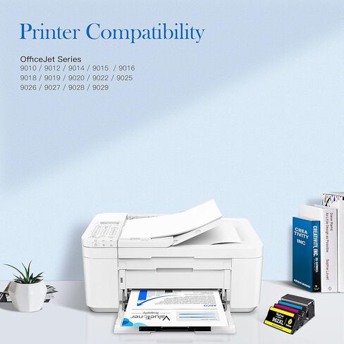 طابعة VS Office Pro 9620 طابعة ملونة لاسلكية، طباعة، مسح ضوئي، نسخ، فاكس، طباعة متنقلة، الأفضل للعمل، أبيض in Saudi Arabia