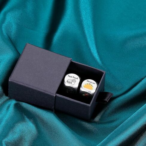 Couples Date Night Dice Ideas Food Dice Gifts for Boyfriend Girlfriend Anniversary for Men Women Him Her Birthday Romantic Gifts for Husband Wife Christmas Stocking Stuffers for Adult Valentines Day in Saudi Arabia