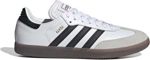 adidas Unisex Samba Sneaker, White/Black/Vivid Red, 5.5 US Men in Saudi Arabia