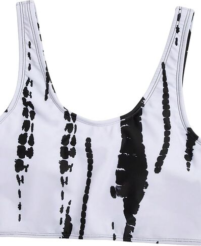 SOLY HUX Girl's Tropical Print Bikini Bathing Suit with Kimono 3 Piece Swimsuits in Saudi Arabia