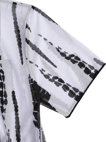 SOLY HUX Girl's Tropical Print Bikini Bathing Suit with Kimono 3 Piece Swimsuits in Saudi Arabia