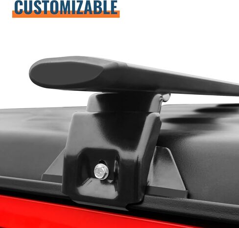 قضبان متقاطعة لرف السقف 330 رطل متوافقة مع جيب رانجلر JK JL Gladiator JT 2007-2024، 2 و4 أبواب من الألومنيوم شديدة التحمل وقضبان سقف قابلة للقفل وقضبان متقاطعة على السطح لنقل البضائع كاياك حامل الدراجة السوداء in Kuwait