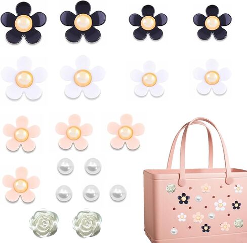 Charms for Bogg Bag Accessories,Compatible with Simply Southern Totes and Rubber Beach Bag,Insert Charms for Handbag Decoration in Saudi Arabia