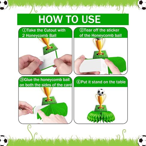 كرة القدم حفلة عيد ميلاد زينة 9 قطع كرة القدم كرة القدم العسل محور الجدول توبر زينة عيد ميلاد سعيد للأطفال الأولاد كأس العالم عيد ميلاد الرياضة الجدول لوازم الحفلات in Kuwait