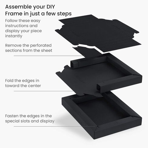 Arteza Gouache Painting Art Set, Metallic Gouache Paint 12 and Foldable Black Canvas Paper Bundle, DIY Kit, Art Supplies for Artists & Beginners, Art Kit for Adults in Saudi Arabia