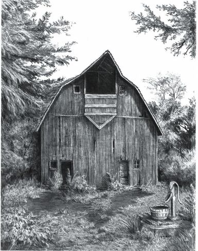 Royal & Langnickel Sketching Old Country Barn (SKBN1) in Saudi Arabia