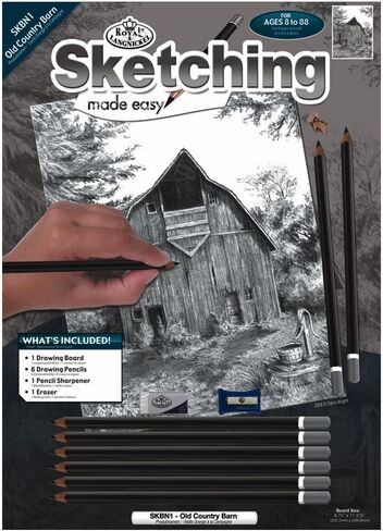 Royal & Langnickel Sketching Old Country Barn (SKBN1) in Saudi Arabia