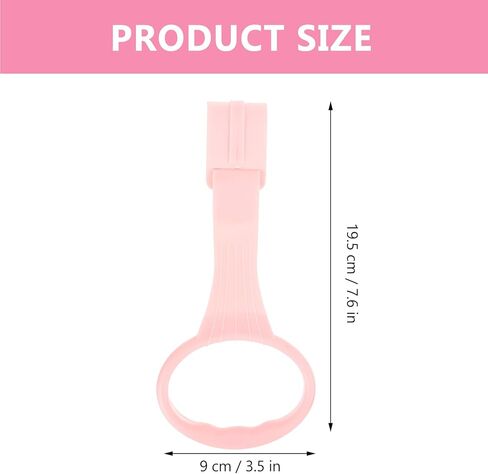 3 Pairs Children's Bed Pull Ring Walking Assistant Stand up Rings Hanging Ring Crib Playpen Accessories Baby Toy Baby Boy Crib Baby Bed Hand Rings Pp Toddler Vertical in Kuwait