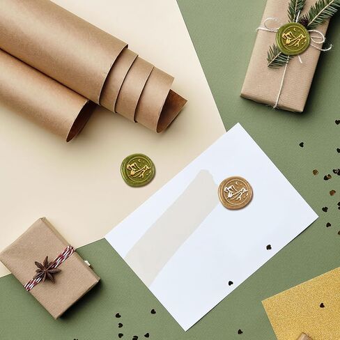Lily of The Valley Wax Seal Stamp Embossed Stamp Sealing Removable 1" Brass Wax Seal Stamp Head with Wooden Handle Wedding Invitations Envelopes Valentine's Day Craft Adhesive Waxing in Saudi Arabia