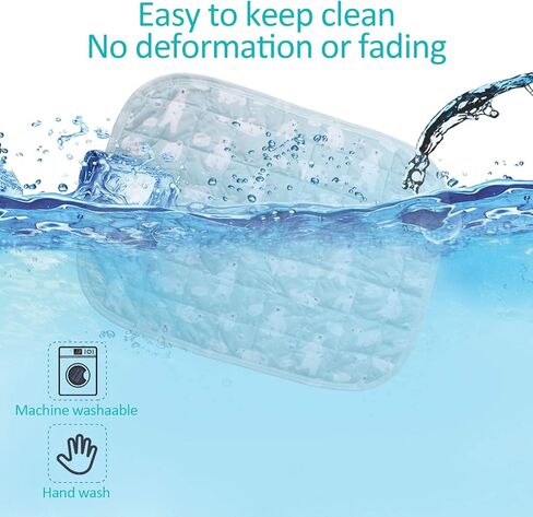 حصيرة تبريد للكلاب الأليفة، حصيرة تبريد ذاتية للحيوانات الأليفة من الحرير الجليدي قابلة للغسل للكلاب والقطط، وسادة نوم من حرير الجليد الصيفي غير قابلة للانزلاق وقابلة للطي وقابلة لإعادة الاستخدام للأماكن الداخلية والخارجية 16 بوصة × 20 بوصة in Kuwait