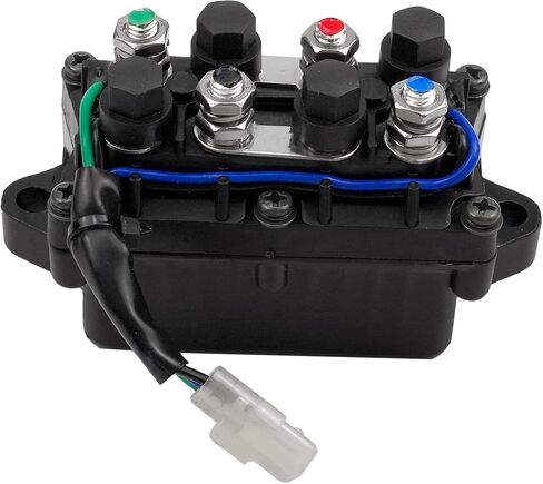 Universal Winch Solenoid Relay Switch Assembly Compatible with Arctic Cat ATV Warn Winch Replace 0409066 0409-066 in Saudi Arabia