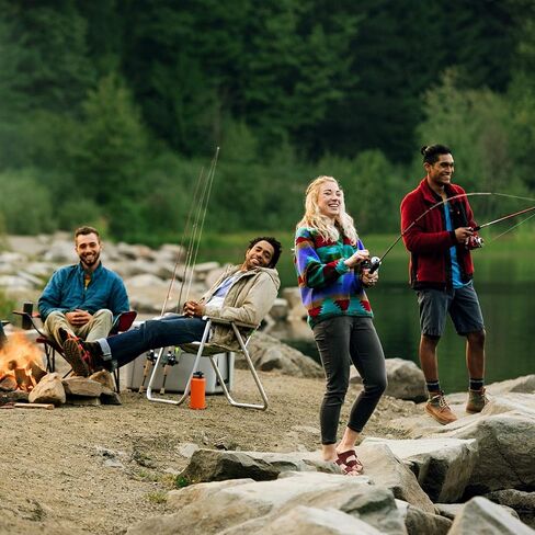 بكرة صيد الأسماك زيبكو رينو سبينكاست، 3 محامل، مقاومة فورية للعكس مع تروس ناعمة ومحاذاة بدقة in Kuwait