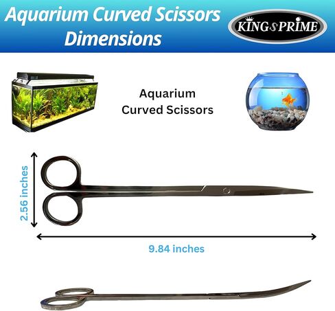 أدوات Aquascaping لأحواض السمك، ملاقط طويلة من الفولاذ المقاوم للصدأ، مقص، ملعقة، مجموعة نباتات مائية لخزان أحواض الأسماك وTerrium. (فضة) in Kuwait