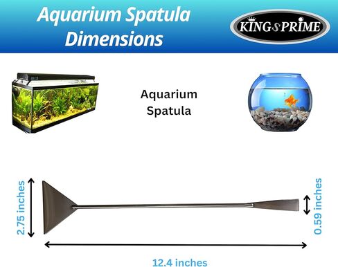 أدوات Aquascaping لأحواض السمك، ملاقط طويلة من الفولاذ المقاوم للصدأ، مقص، ملعقة، مجموعة نباتات مائية لخزان أحواض الأسماك وTerrium. (فضة) in Kuwait