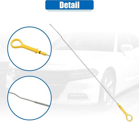 X AUTOHAUX 1 Pcs Engine Oil Dipstick Engine Oil Fluid Level Dipstick for Mazda Miata Base LS Mazdaspeed 1.8L L4 - Gas 2004 2005 in Saudi Arabia
