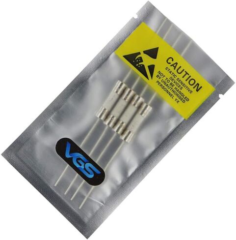 VG_S 5 قطع. T5AH250V، T5A250V AXIAL، صمامات سيراميكية 5 × 20 مم مصهر الرصاص المحوري المتأخر، 5 أمبير 250 فولت، نفخ بطيء in Kuwait