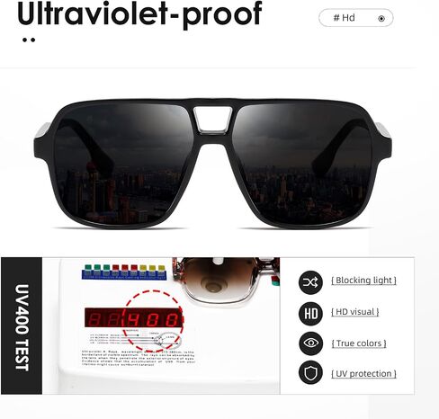 kimorn Sunglasses Womens Men Trendy Retro Sun Glasses Oversize Square Frame Shades K1650 in Saudi Arabia