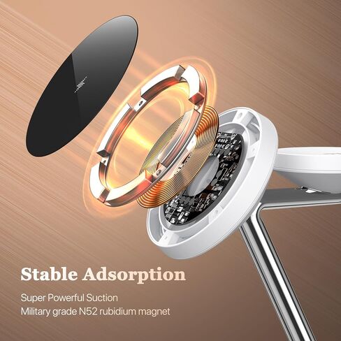 3 in 1 Charging Station for Apple Devices, 18W Fast Magnetic Wireless Charger Stand Compatible with iPhone 15/14/13/12/Pro/Pro Max/Plus/Mini, and iWatch Ultra 2/1/S9/8/7/SE/6/5/AirPods3/2/Pro in Saudi Arabia