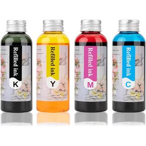 4×100 ML Ink Refill Printer for 280/281XL 270/271XL 250/251XL Compatible for Canon PIXMA TS702a iP7220 MG5420 MG5520 MG6420 MX722 MX922 TR8620a TR8622a TS702 IX6820 TR6320 Printers 4 Pack BKCYM in Saudi Arabia