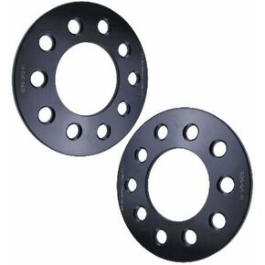 1/2 Inch Slip-On Wheel Spacer Compatible with Chevy Camaro, Corvette & S10-5x4.75 (5x120.65) Bolt Pattern, 78.1mm Hub Bore, 12.7mm Thick, 6061-T6 Billet Aluminum, Black - Pair in Saudi Arabia