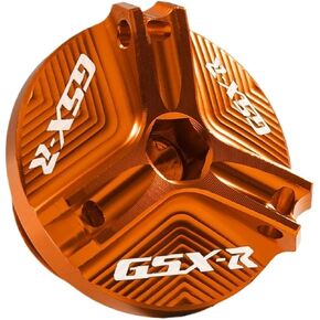 Compatible With GSXR GSX-R 600 750 1000 1000 R/X Gsx-r1000 GSXR 2003-2023 Motorcycle Engine Fuel Filler Cap Protection Accessories(GSXR gold), 781259 in Saudi Arabia