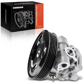 A-Premium Power Steering Pump, with Pulley, Compatible with Suzuki Aerio 2002 2003 2004 2005 2006 2007, 2.0L 2.3L, Replace # 4911054G20 in Kuwait
