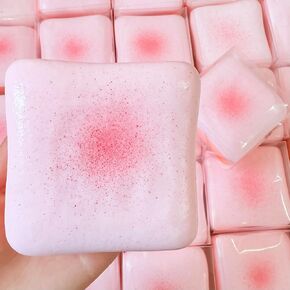 Toast Bread Slow Rising Squishy, Soft Foam Squishy Stress Relief Squeeze Toy, Premium Realistic Food Squishies, Cute Bakery-Style Squeeze Toy for Relax & Gift (Pink) in Saudi Arabia